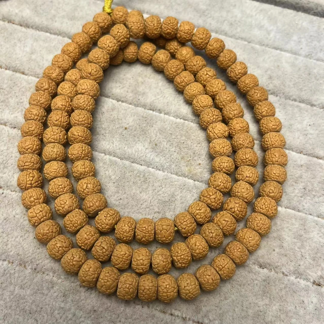 龙切龙鳞小金刚108颗10mm金刚菩提手串爆肉矮桩