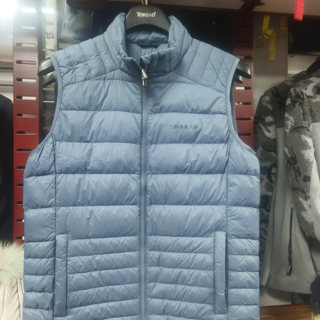 T户外秋冬保暖防寒休闲羽绒背心