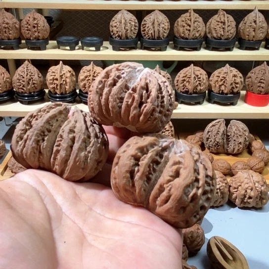 文玩核桃把件玩**誌三个单只