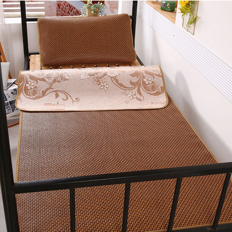 双面凉席藤席2024新款家用可折叠冰丝席夏季席子冬夏两用草席竹席