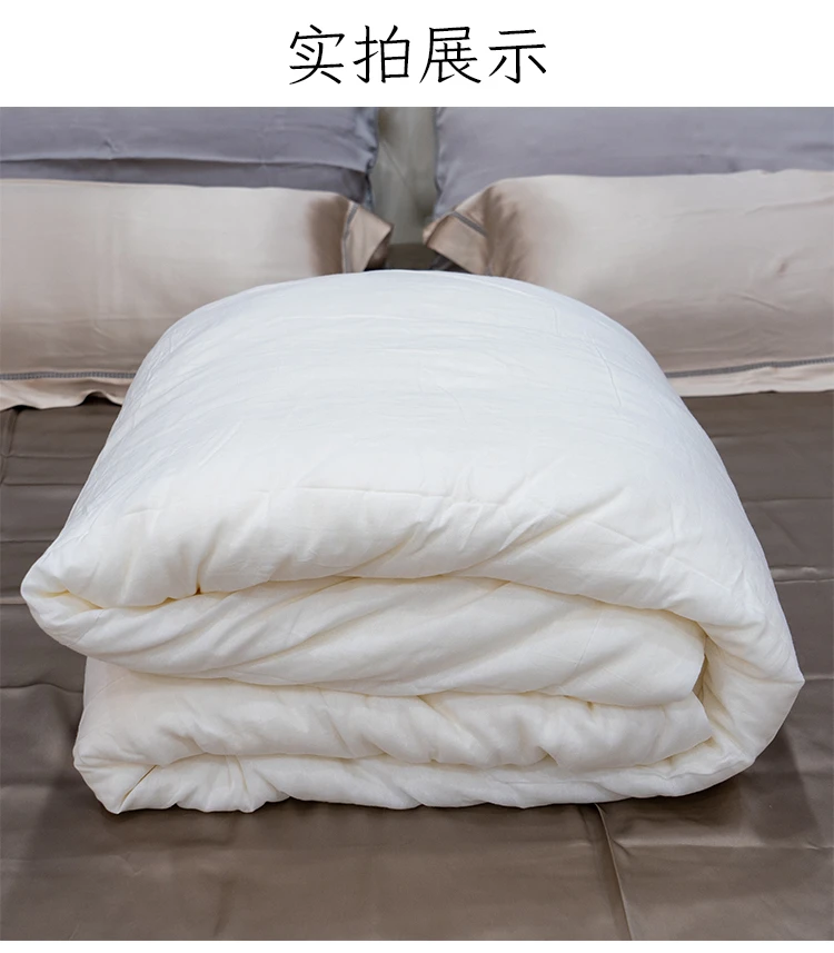 0.8斤体验被桐乡古法双宫茧长丝蚕丝被婚庆喜春秋被冬被芯丝绵被