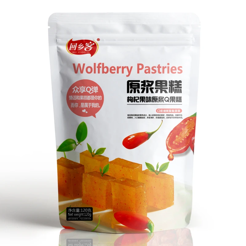 HUIXIANGKE/回乡客宁夏特产枸杞果糕儿童网红健康零食低糖果糕