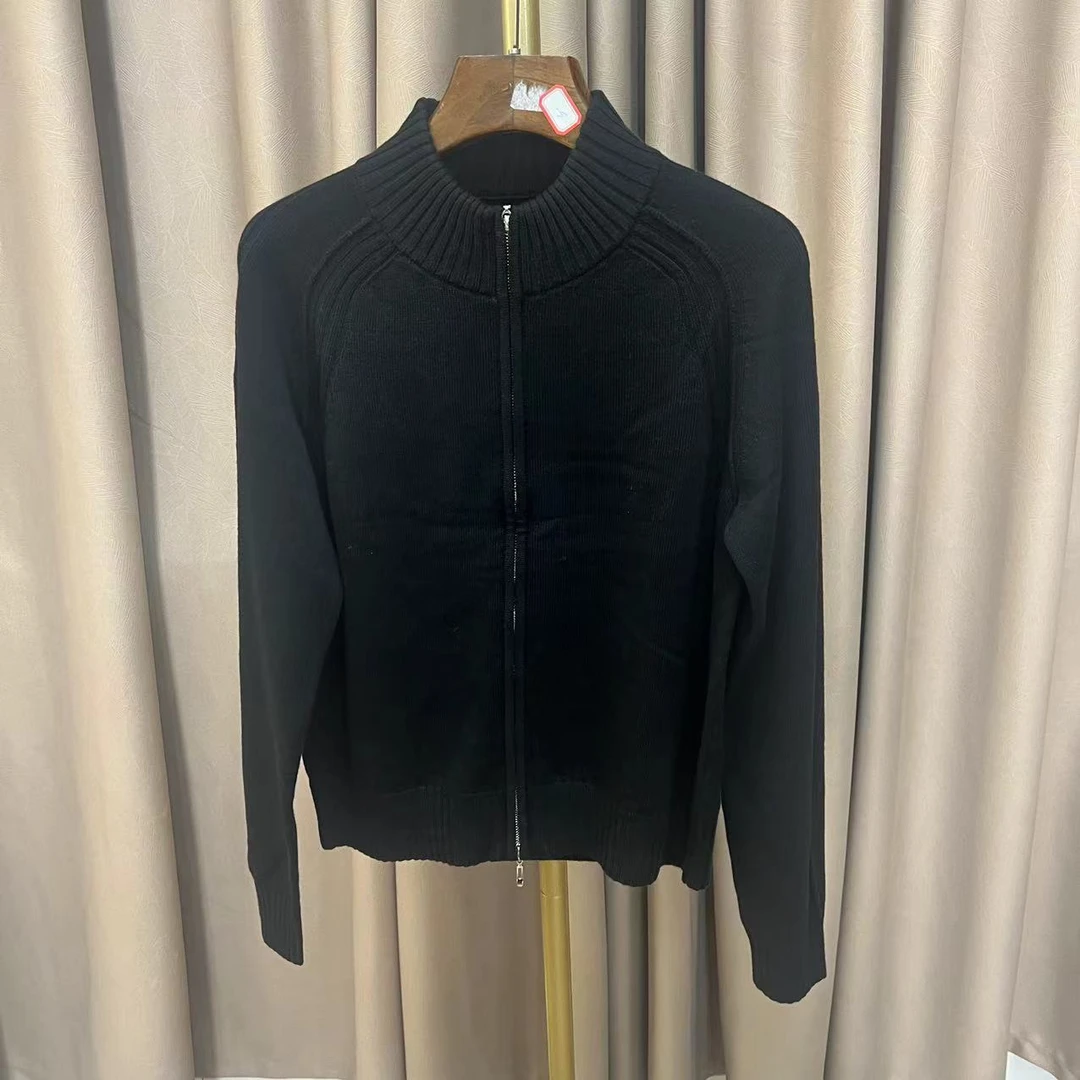 25年春季新款粗罗交肌理开衫ks002代（24S050）