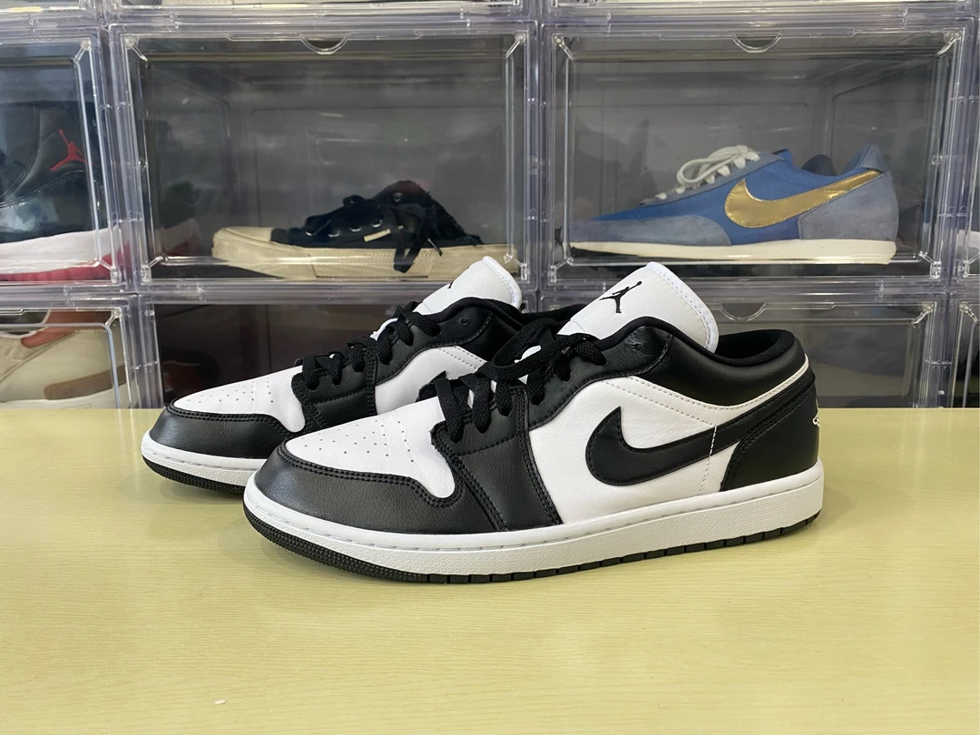 44.5码/aj1panda黑白/99新配盒