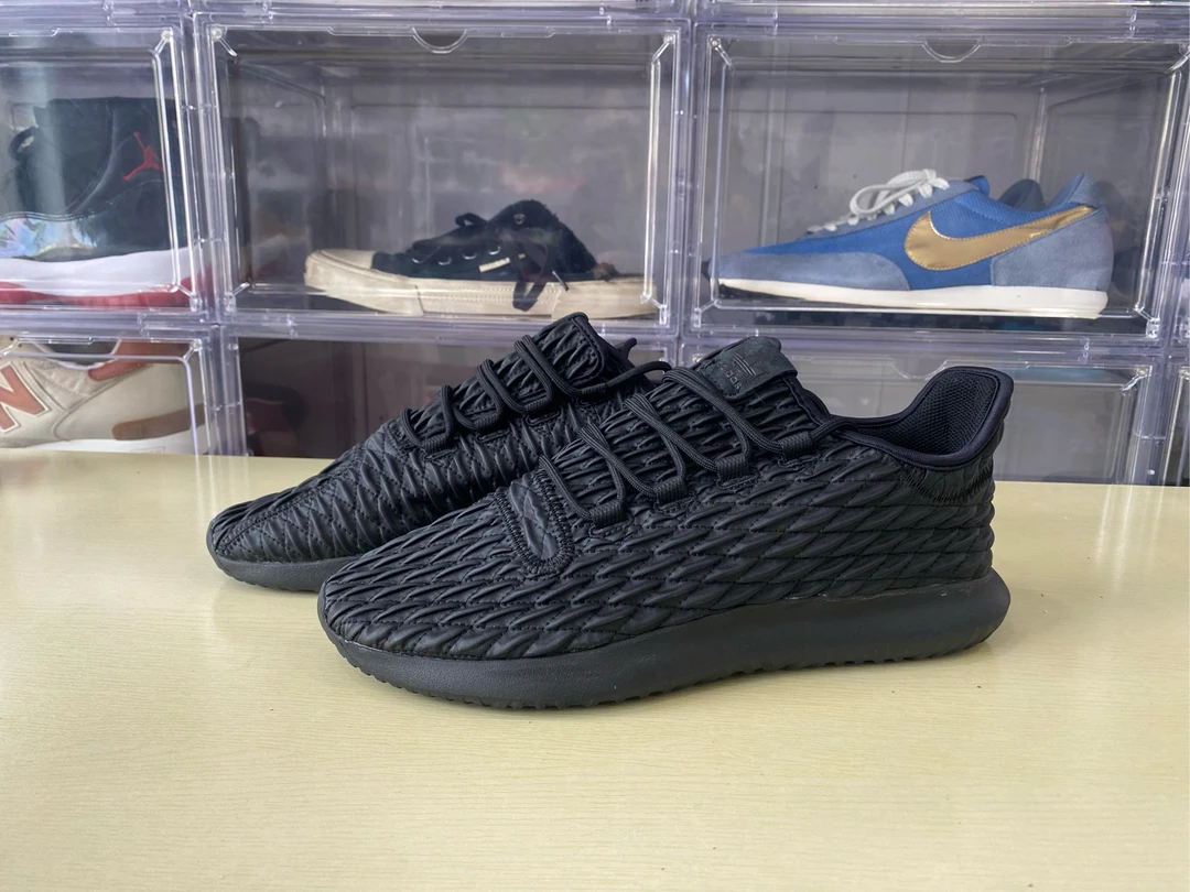 44码/阿迪达斯tubular shadow小椰子休闲鞋/99新配盒