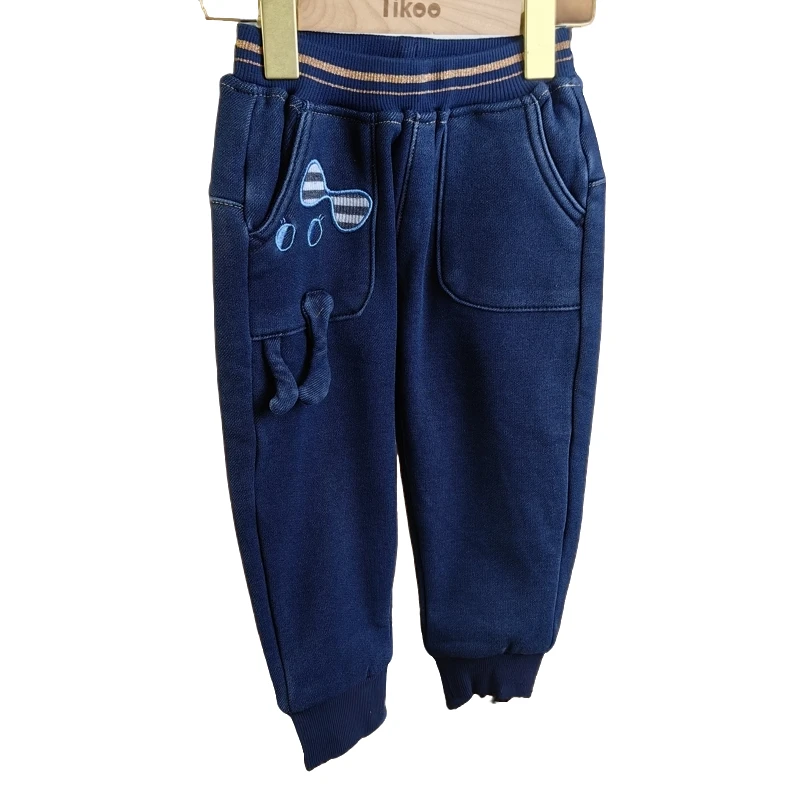 巴拉女童卡通牛仔裤