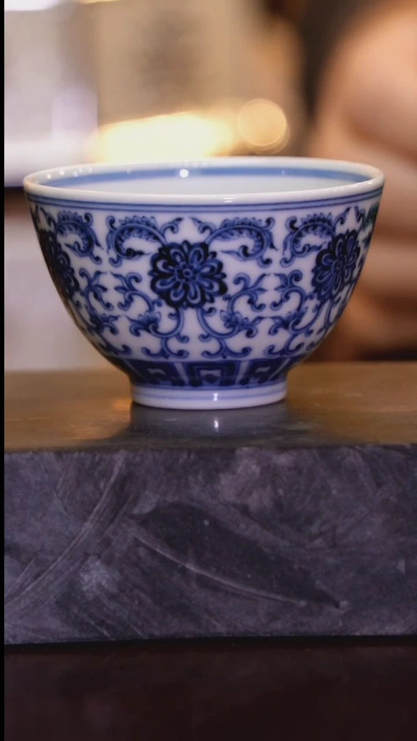 【闪购商品】瓷快雪时晴双勾莲