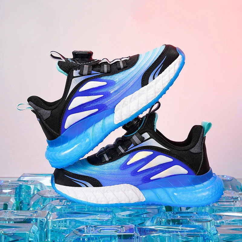 【小胖子专属】8842 杰米熊男童运动鞋春季新款透气网面炫酷百搭