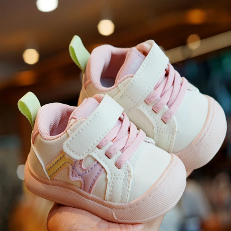 春秋款学步鞋初学者宝宝鞋子1-2岁 防掉婴儿鞋子软底防滑透气