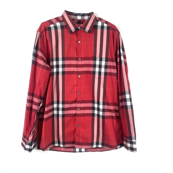 Burberry/衬衫/HZ1504328539/95新/L/市场价6580