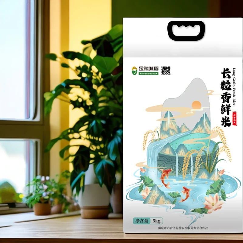 泥桥大米，长粒香鲜鲜米