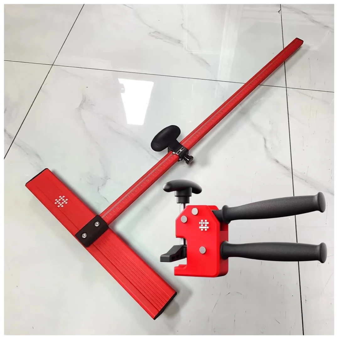 石井三排轮T型刀手推刀新款T刀多排轮划瓷砖全新升级