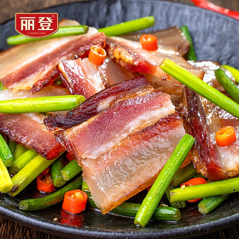 正宗老品牌丽登腊肠广式风味土猪肉广东煲仔饭真空包装可商用家用