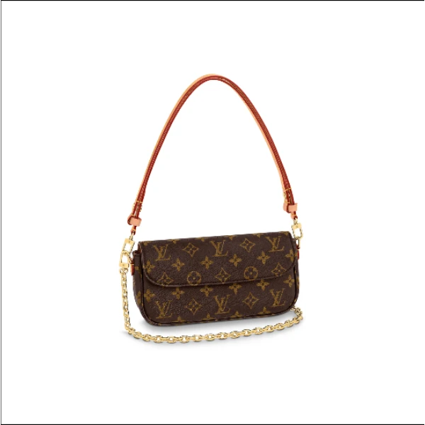 全新未使用 LouisVuitton/路易威登 IVY/经典老花链条包/手提时尚