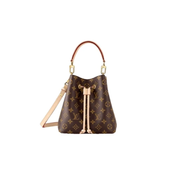 全新未使用 LouisVuitton/路易威登 新款迷你水桶包/老花斜挎手提