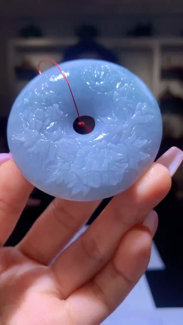 【闪购商品】定制翡翠未镶嵌130-5118ty-毛货挂件