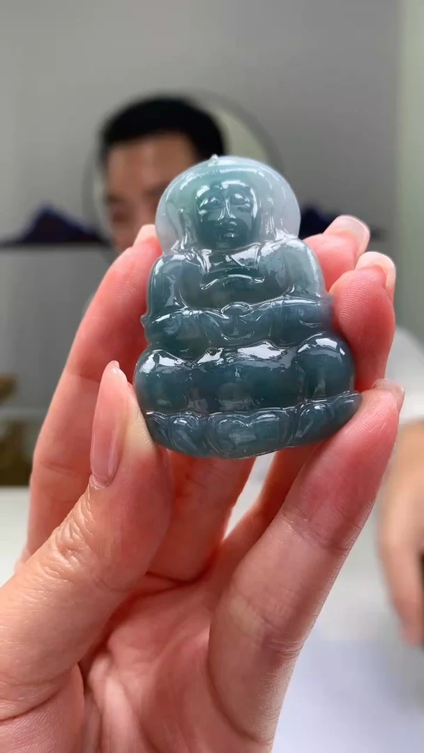 【闪购商品】定制翡翠未镶嵌3355zm-毛货94观音多样性发其一