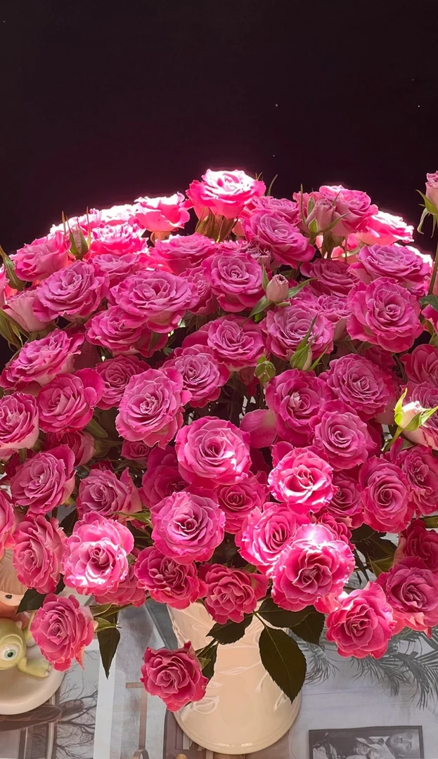 【多头套餐】桃之灼泡泡+戴安娜+香水百合+洋甘菊+绿铃草