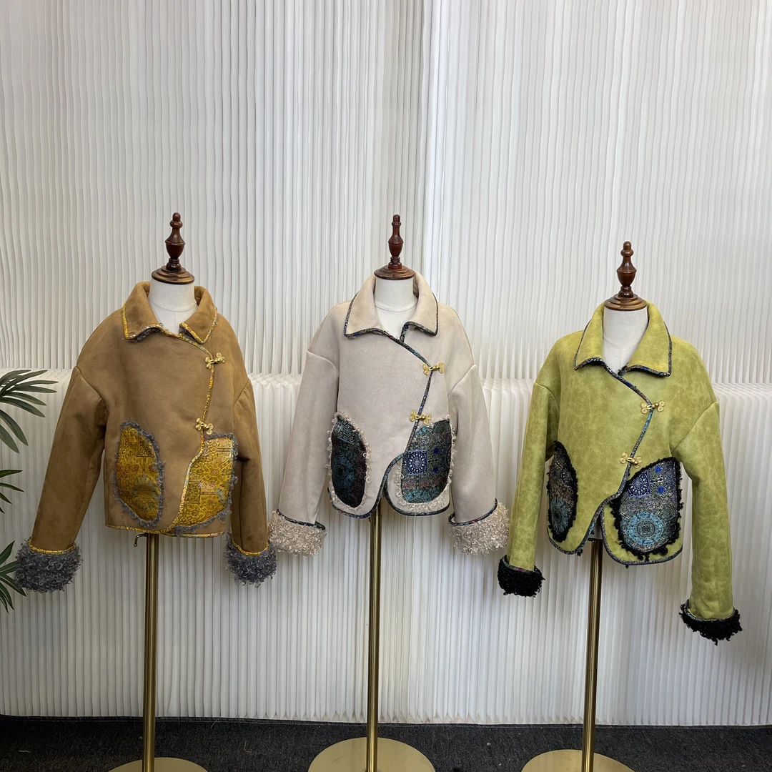 【断码清仓】【美式皮衣】男宝女宝童装加毛外套TZWT862