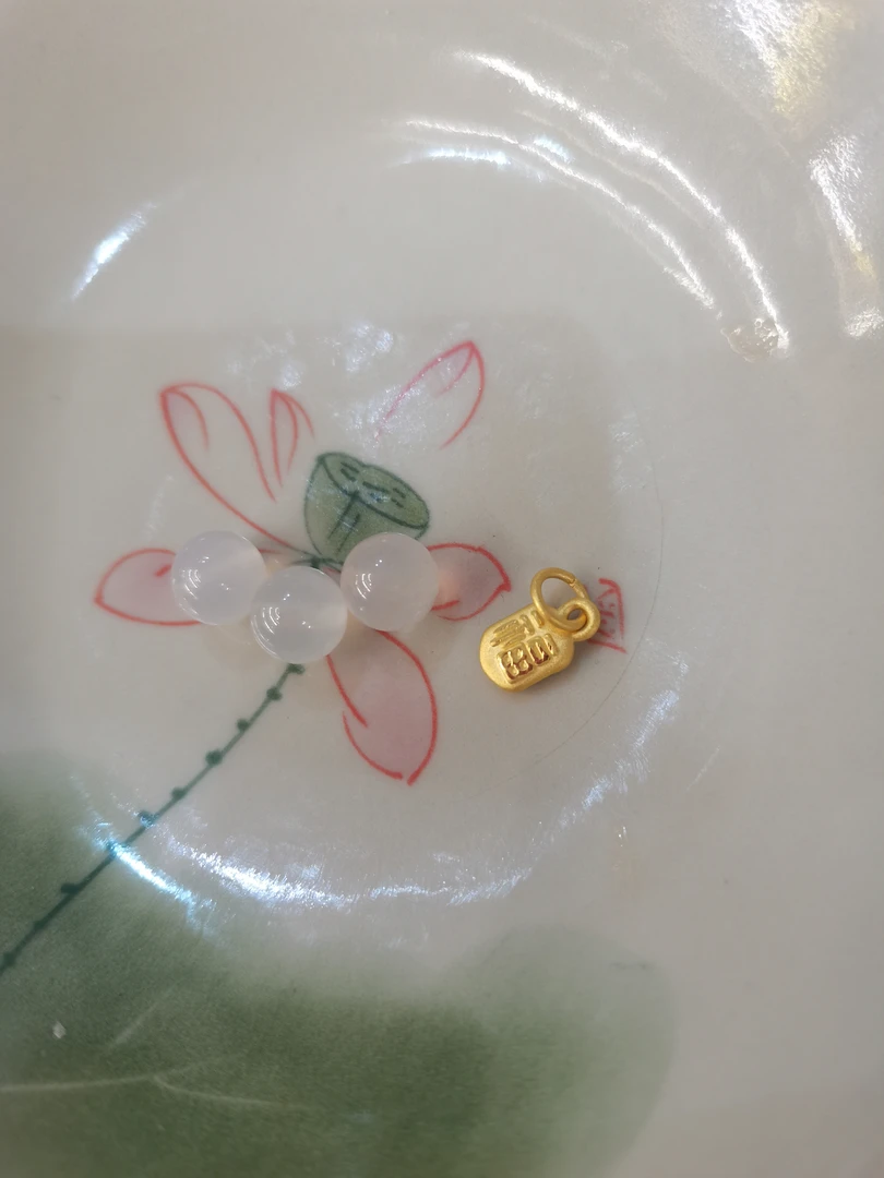 足金吊坠 福牌 0.555