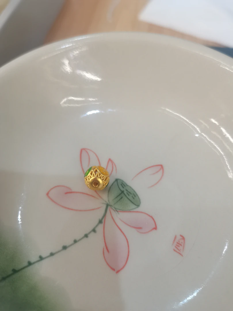 足金金珠 平安喜乐 0.387