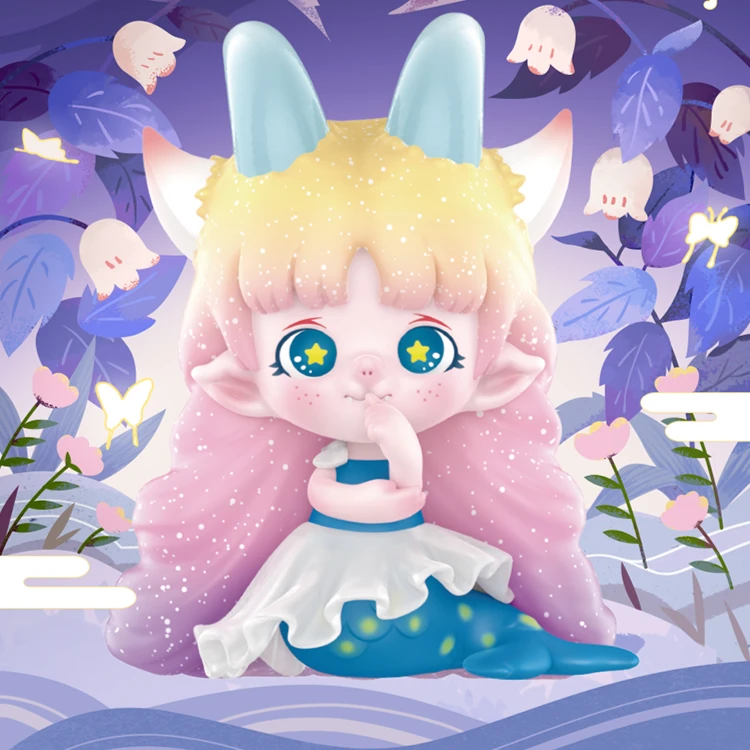 【拆盒】十二星座花语系列盲盒潮玩摆件