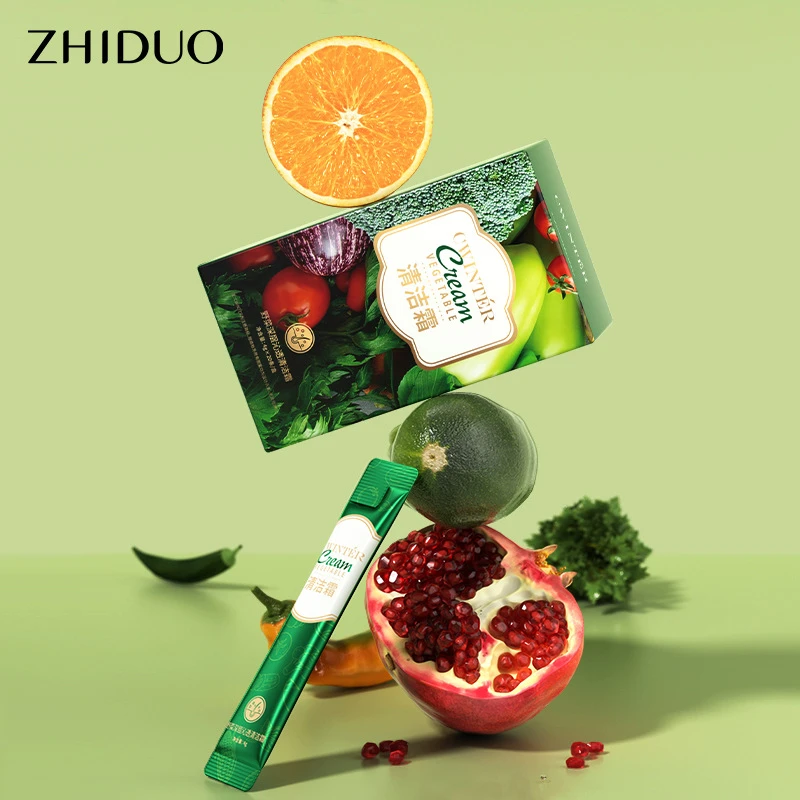 致朵野菜深层沁透清洁霜 盒装4g×20脸部按摩霜清洁毛孔脏东西