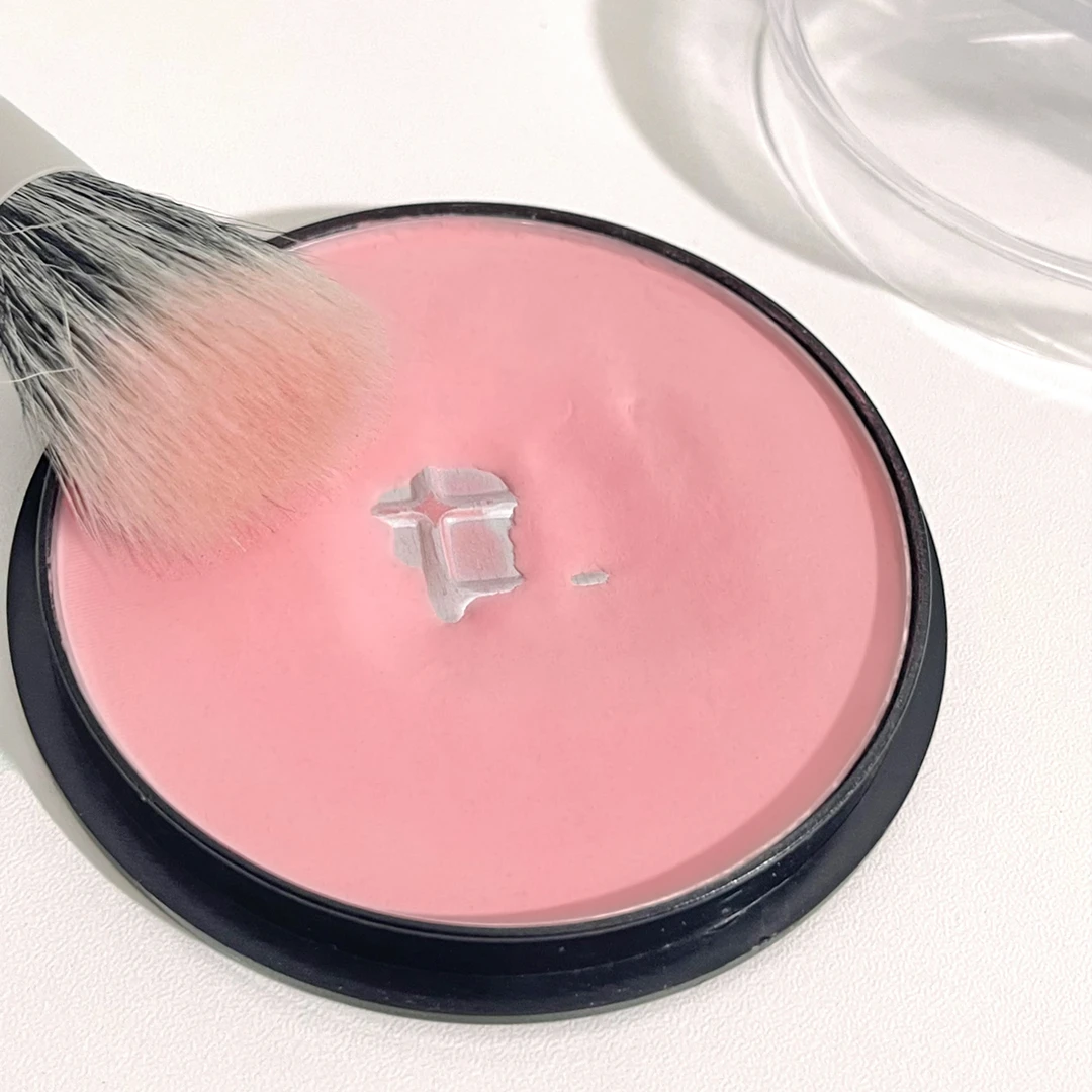 12g超大盘单色腮红哑光细闪高光提亮自然防水显白细腻学生党胭脂