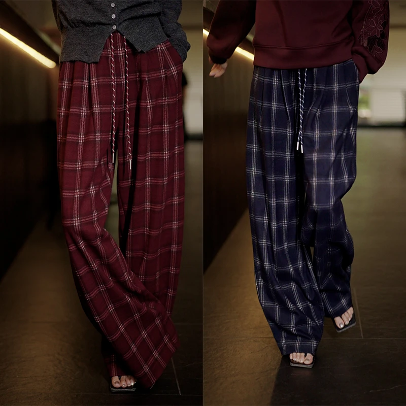 keke定制-TR039】新品百搭高级感显瘦定制洗水吸汗显瘦女装休闲裤