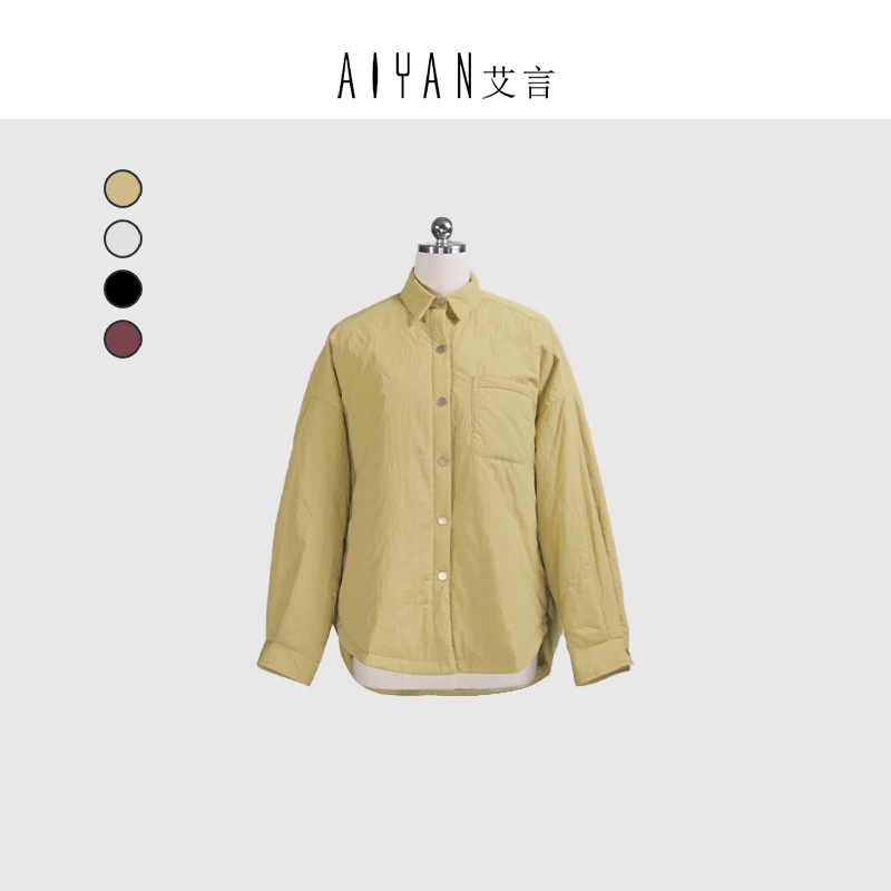 【keke设计-AY128】百搭高级感轻奢女装定制长袖棉服