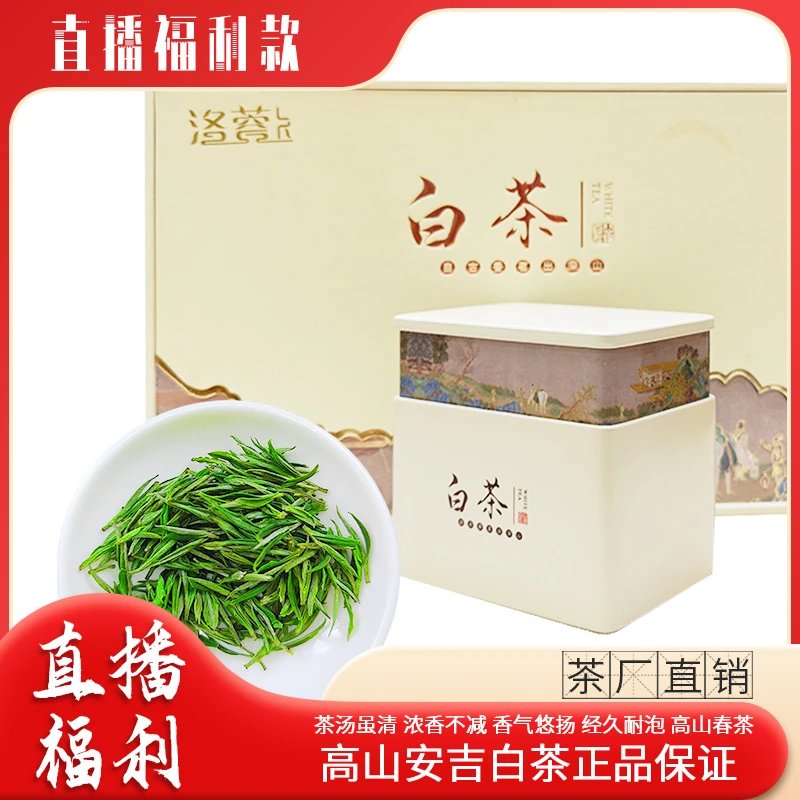 洛蓉2号高山白茶新茶250g白茶明前嫩芽送礼