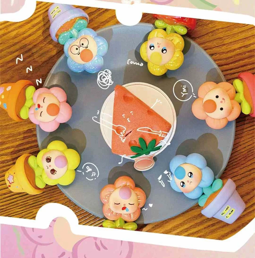 【拆盒】娃三岁送你一朵小花花潮玩盲盒（尾编加加乐）