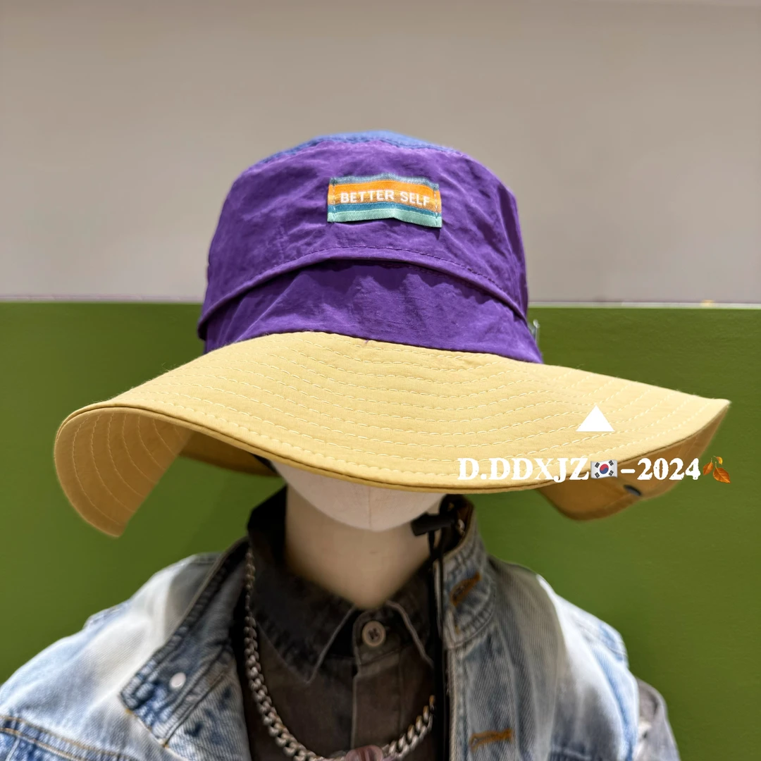 【秋季.配饰】达不溜家 韩系  户外 百搭款儿童款 亮色渔夫帽 QJ015