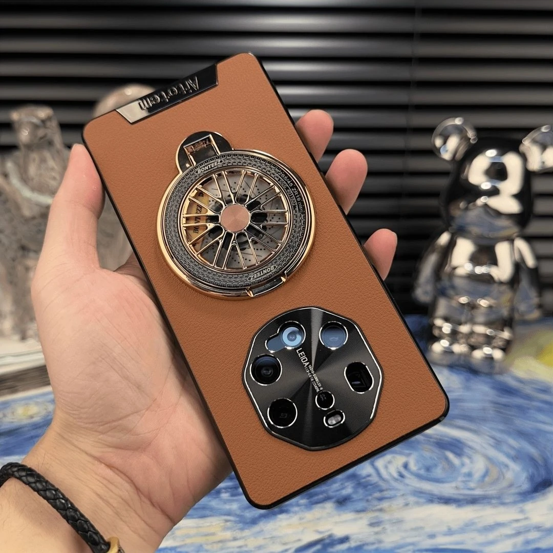 网红【陀螺支架】华为Mate40RS保时捷高颜值mate40pro防摔全包高档