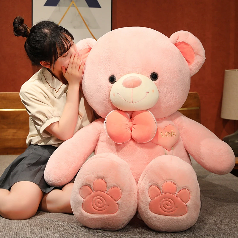 大熊公仔大号毛绒玩具泰迪熊猫玩偶抱枕女生睡觉布娃娃抱抱熊礼物