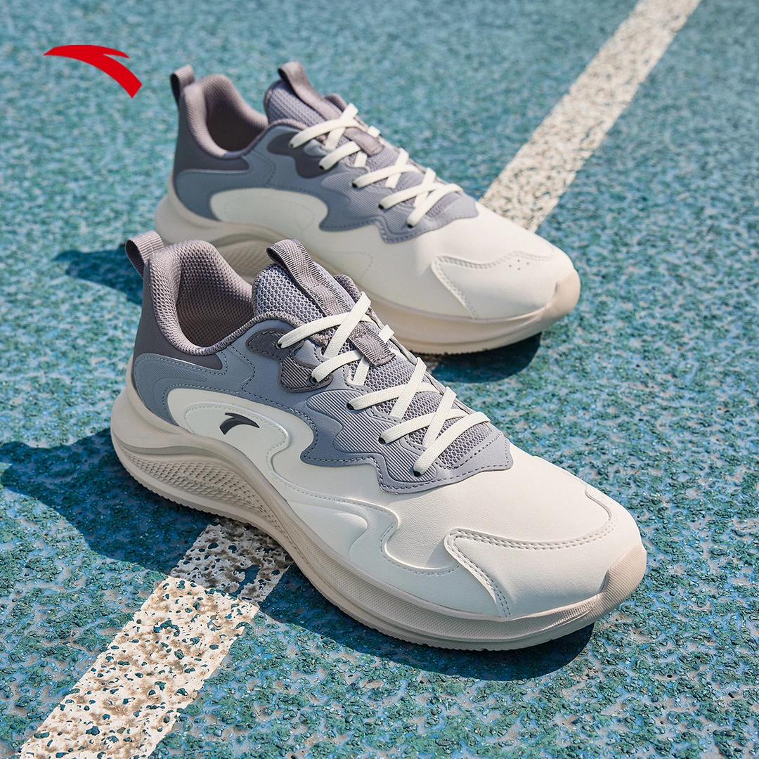 安踏漫步丨专业跑步鞋加绒保暖冬季男女同款百搭鞋子休闲轻便跑鞋