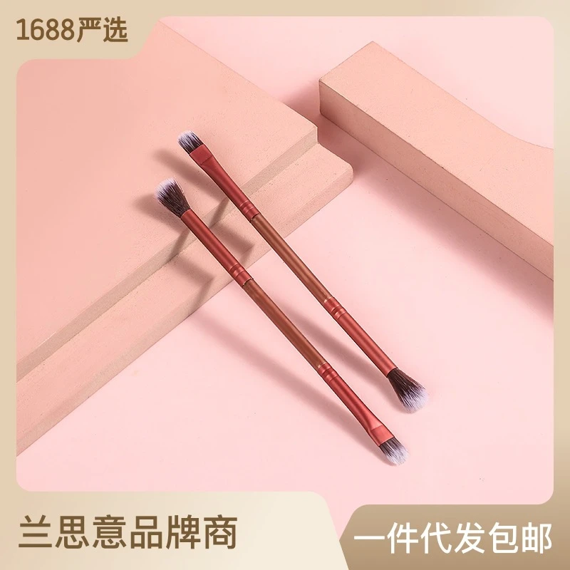 厂家直供新款双头化妆刷眼影棒眼影刷单支美容化妆刷子单支刷