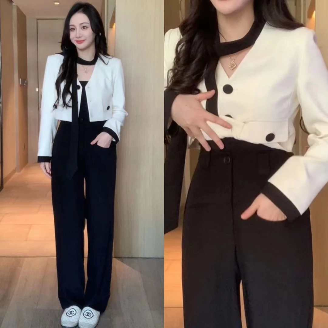 XINYI【雅痞裤】夏季高腰西装休闲裤女收腰显瘦百搭裤X623A01994-2