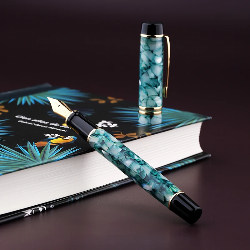 MOONMAN末匠M600S钢笔35镀金尖大款商务型通用书写练字古风礼品笔