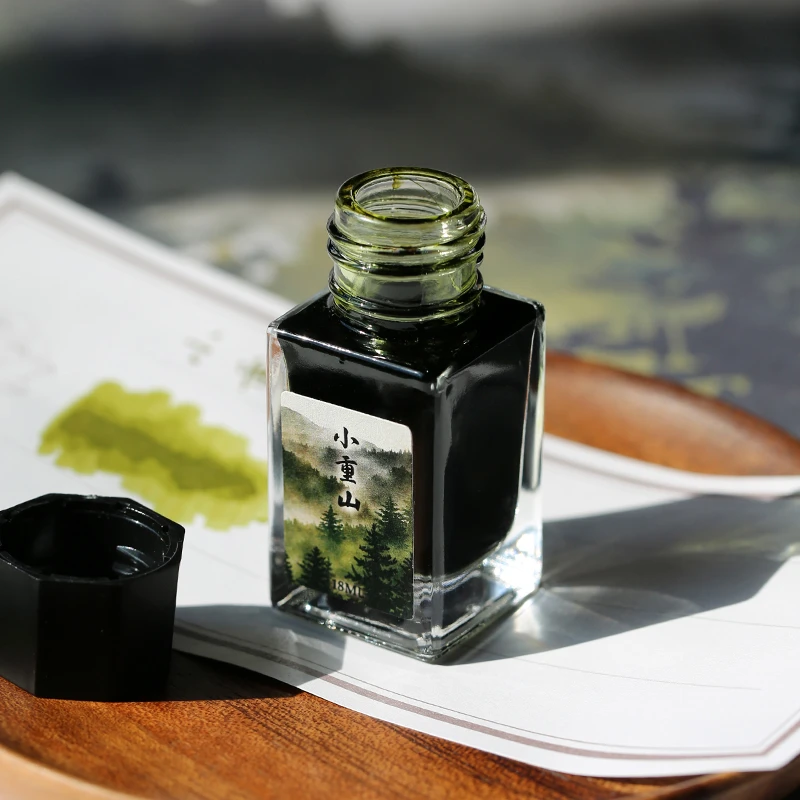 末匠18ml彩色诗韵时尚系列钢笔墨水可书写绘画非碳素不堵笔彩墨