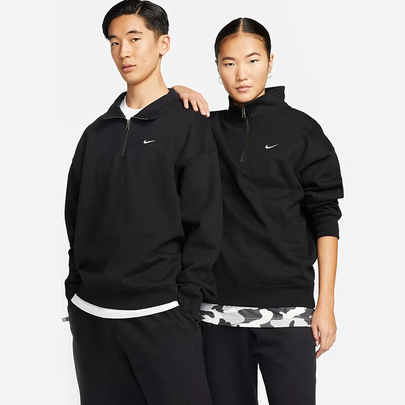 Nike/耐克套头衫男加绒半拉链卫衣 DQ5210-010