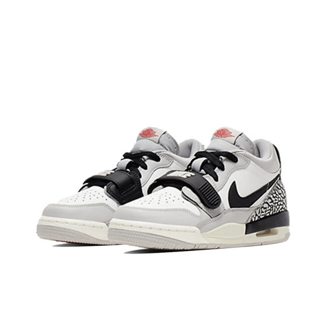 Nike/耐克AJ312 LOW GS爆裂纹低帮复古篮球鞋 CD9054-101