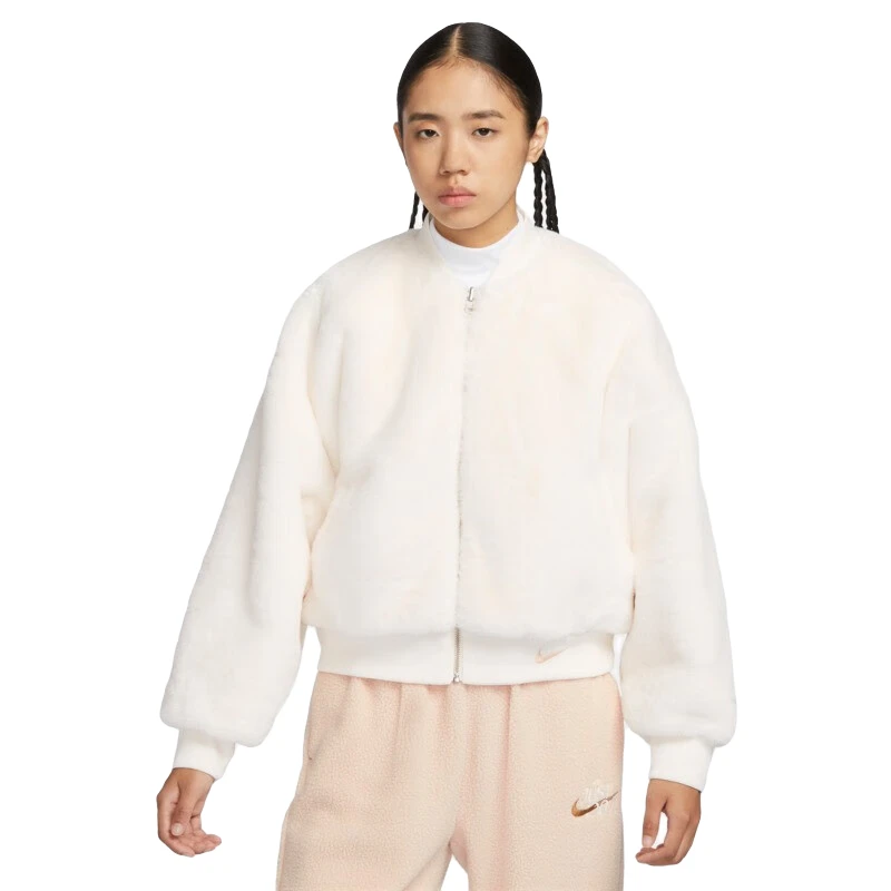 Nike/耐克Sportswear 女子人造毛皮夹克 FB8693-133