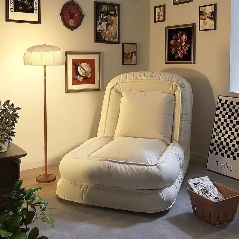 （严选）人类狗窝懒人沙发沙发床折叠双人阳台单人巨大榻榻米网红卧