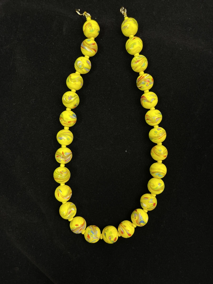 铜合金琉璃手链 8841复古琉项链