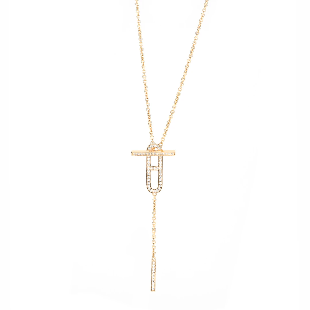 合金项链 【福利】猪猪流苏款锁骨项链欧美小众潮流简约精致项链