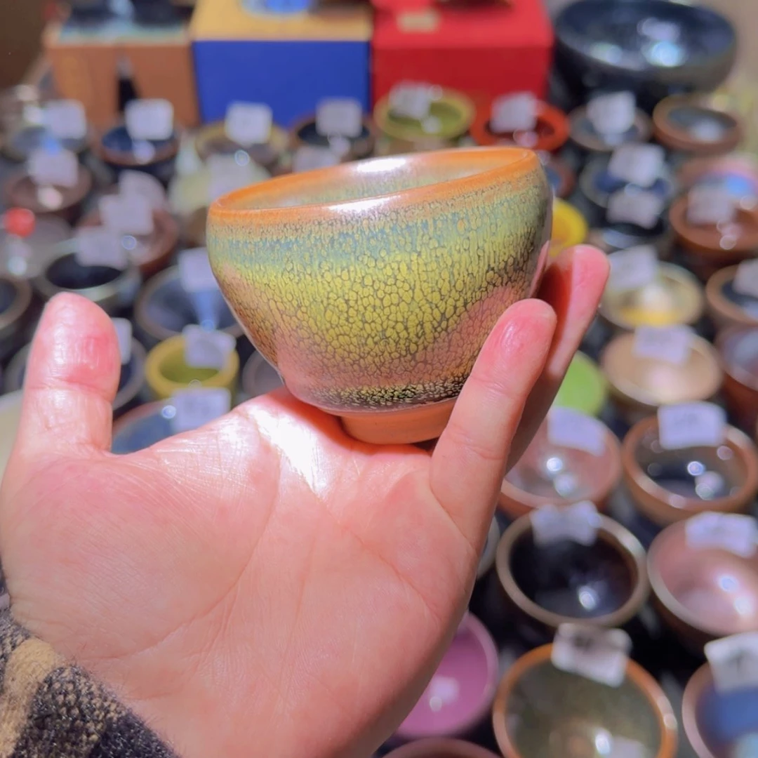 【闪购商品】玻璃茶盏小*绪
