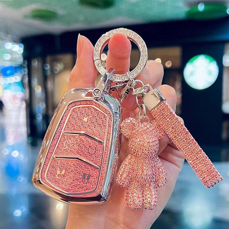 适用凯迪拉克钥匙套xt5/xt4/xts/xt6车24款ct5/ct6/ct4包srx壳女