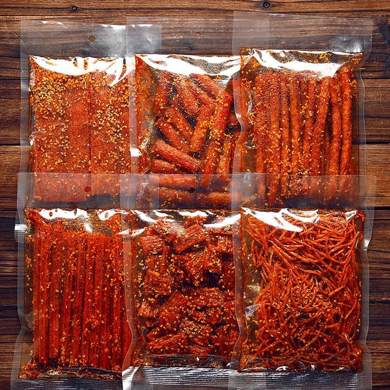 【小扬哥力荐】网红辣条麻辣零食大礼包大刀肉大辣片儿时怀旧手工