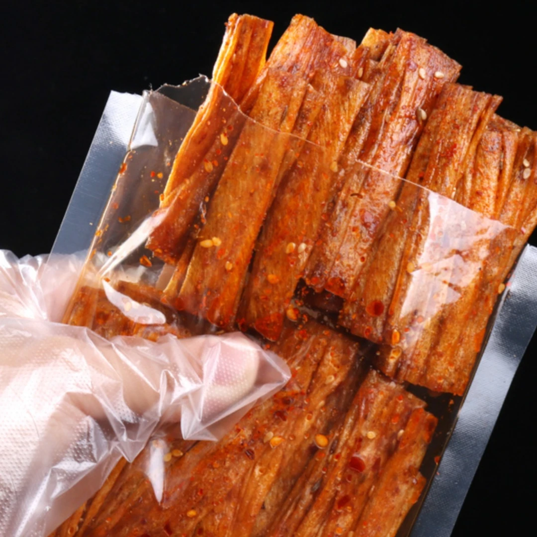 香辣味豆卷湖南特产手撕豆皮解馋小吃美味健康豆腐干零食开袋即食
